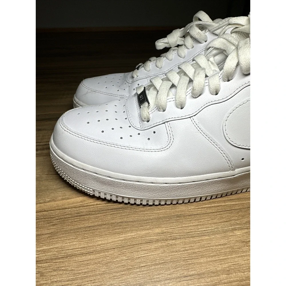 Size 12.5 - Nike Air Force 1 '07 Low Triple‎ White